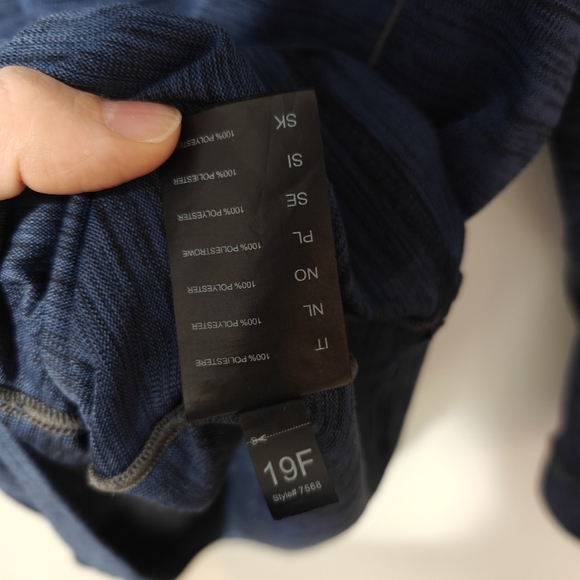 Kuhl Quarter Zip Sweater Womens Small Navy Blue Collared - Picture 6 of 6